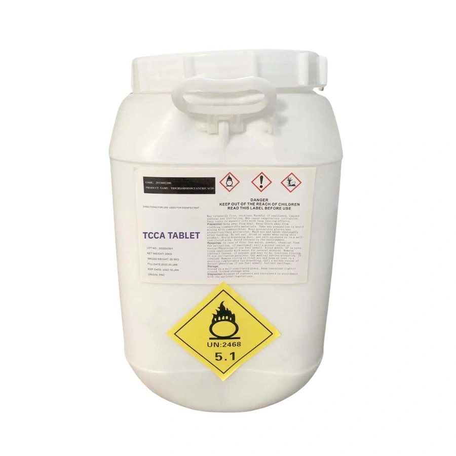 Hóa Chất Xử Lý Nước Bể Bơi TCCA Viên 200g Trung Quốc