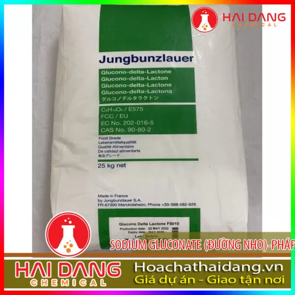 Phụ Gia Làm Bánh Kẹo Sodium Gluconate (Đường Nho)-Pháp