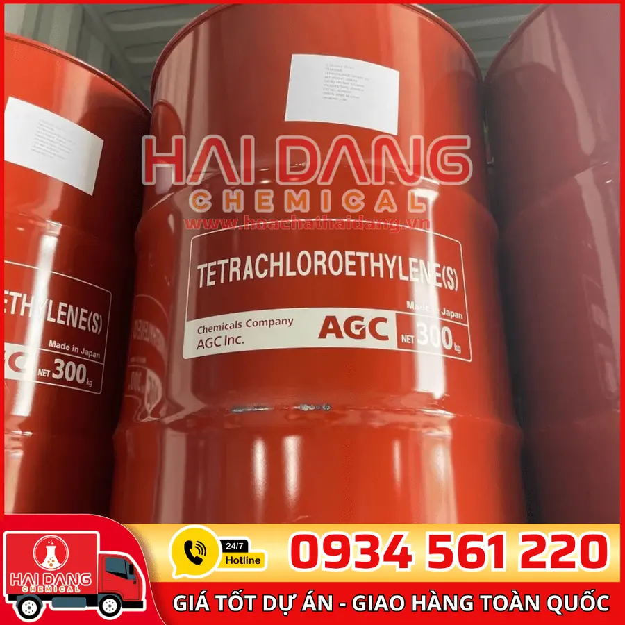 Tetrachloroethylene (PCE) Nhật Bản Phuy 300kg