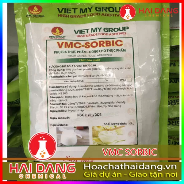 Phụ Gia Bảo Quản Bánh Kẹo Sữa Chua Vmc Sorbic